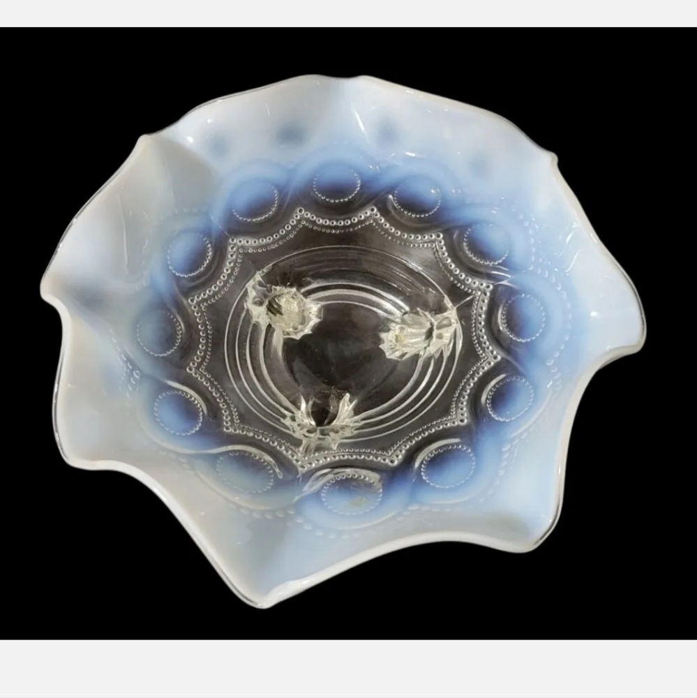 Northwood EAPG Beaded Drape Pattern Dish